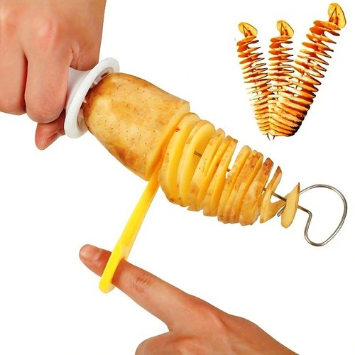 6pcs spiral potato slicer - 6pcs,