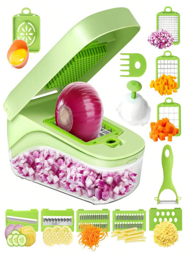 16pcs vegetable chopper - 6/8/16pcs,