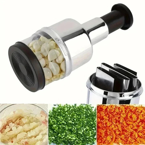 Manual hand press garlic - garlic, onion