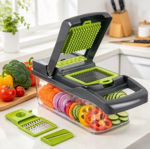 Vegetable slicer - 16-in-1,