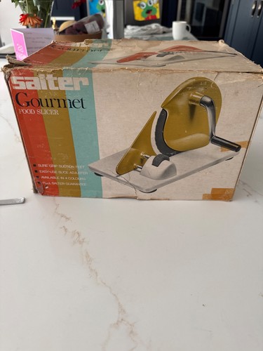 Vintage salter gourmet food - gourmet,