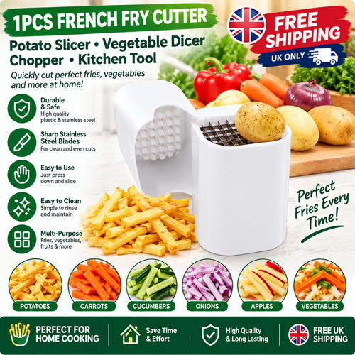 1pcs french fry cutter potato - french,
