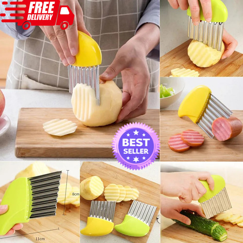 Crinkle cutter wavy - cutter,