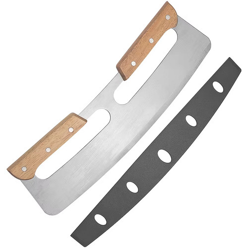 35cm rocker pizza cutter - pizza,