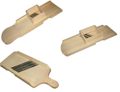 Wooden shredder cutter grater