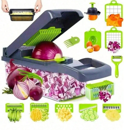 Vegetable chopper - 16-in-1,