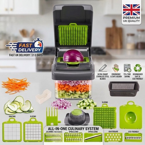 Vegetable slicer - 16-in-1,