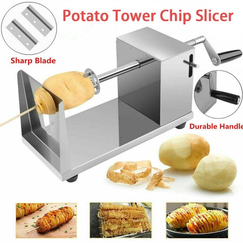 Potato twister spiral cutter - potato,