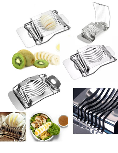 Egg slicer stainless steel - egg,