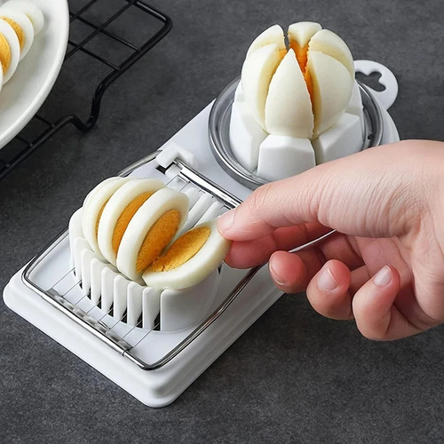 Egg slicer stainless steel - egg,