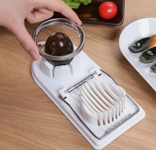 Egg slicer stainless - slicer,