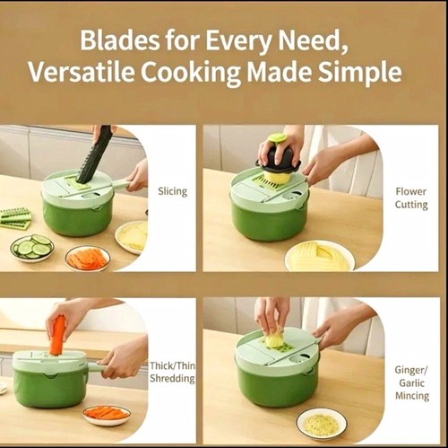 Multifunction vegetable slicer - vegetable,