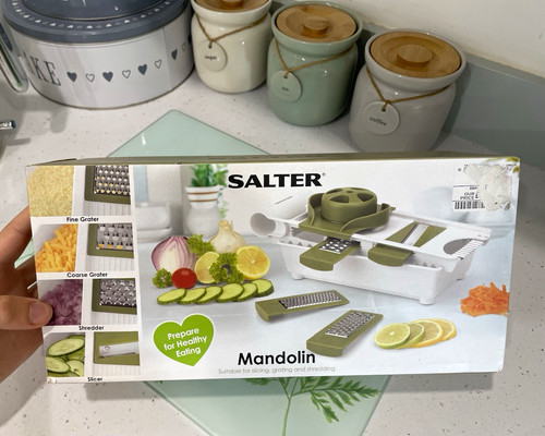 Salter mandolin slicer set 5pc - salter,