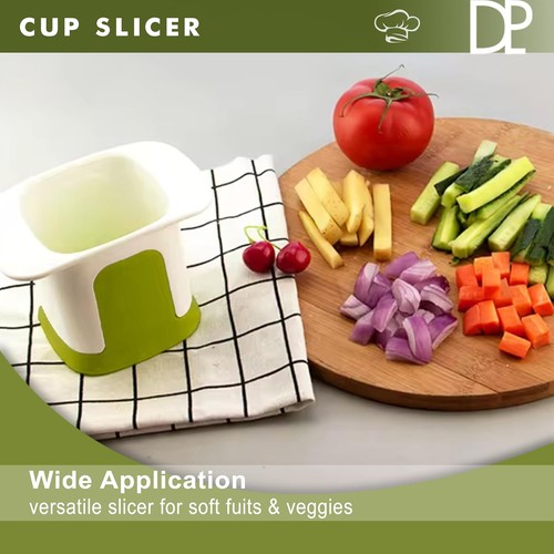 Cup slicer fruit - fruit,, chopping