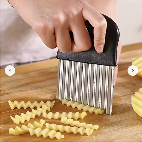 Stainless steel wavy - stainless,