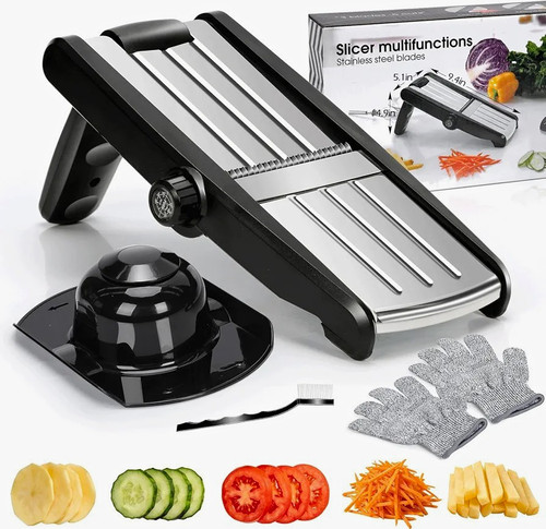 Stainless steel mandoline food - steel,