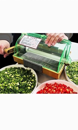 Manual vegetable food slicer - manual,